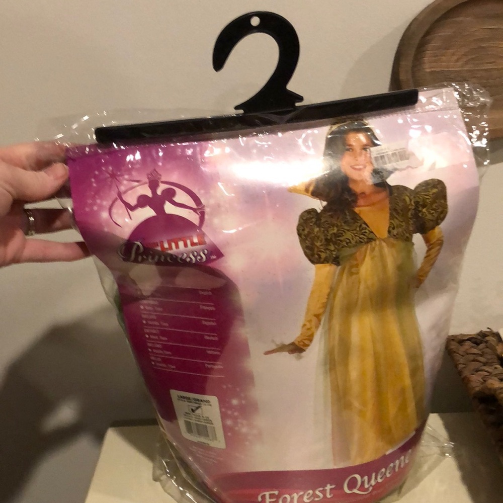 New Girls Halloween Forest Queen Costume kids Large 8/10